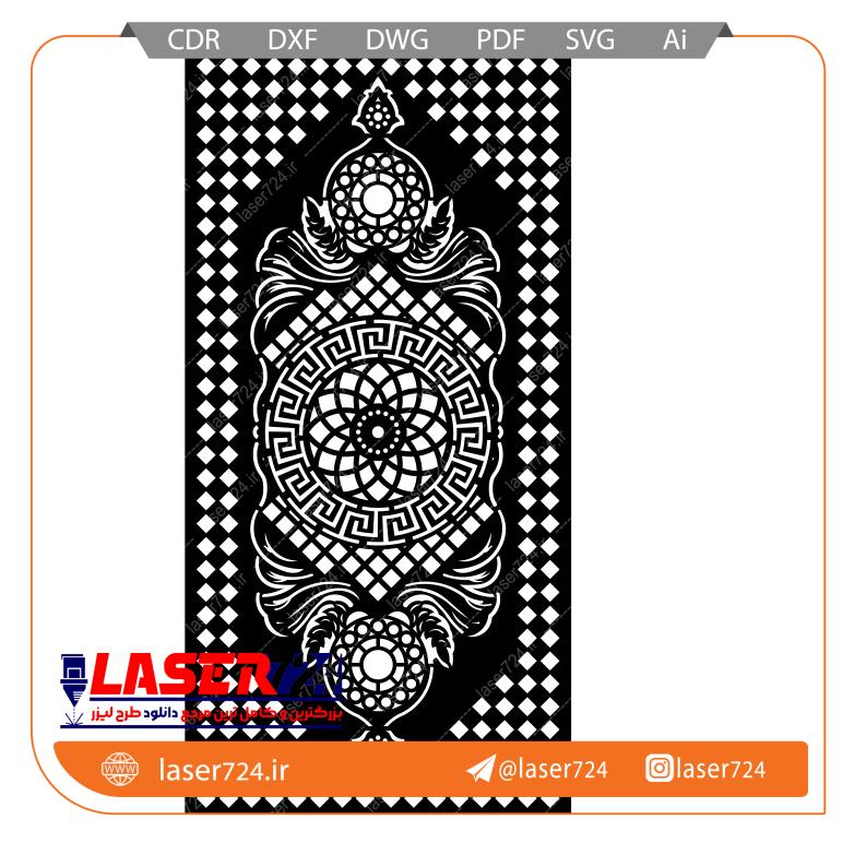 تصویر الگو لیزر درب #1